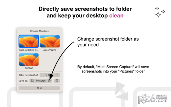 Multi Screen Capture for Mac-Multi Screen Capture Mac版下载 V1.0.1