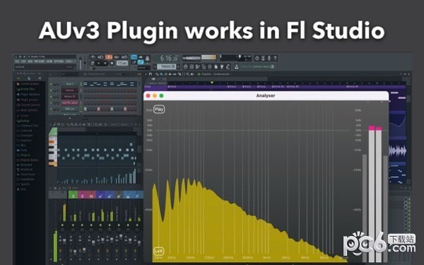 Spectrum Analyzer AUv3 VST AU Mac版