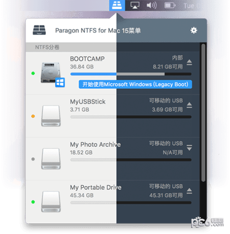 Paragon NTFS for mac