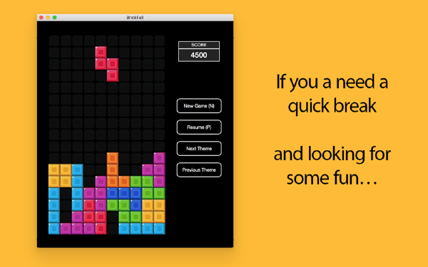 BrickFall for Mac-BrickFall Mac版下载 V1.0
