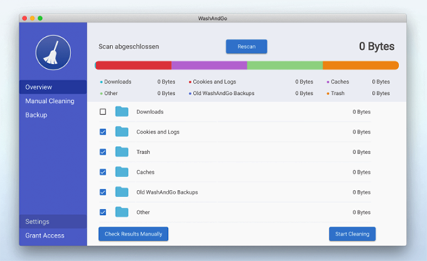 WashAndGo for Mac-WashAndGo Mac版下载 V21.0