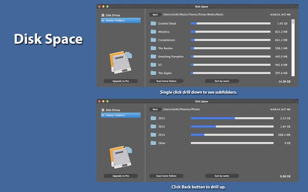 Disk Space Mac版