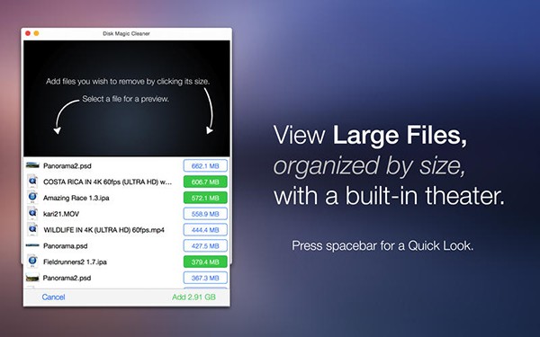 Disk Magic Cleaner for Mac