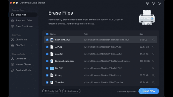 Donemax Data Eraser for Mac-Donemax Data Eraser Mac版下载 V1.4