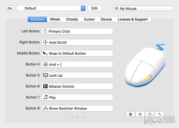mac万能鼠标设置-Steermouse Mac版下载 V5.6.7
