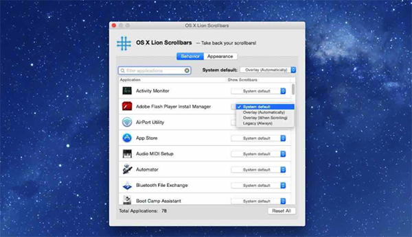 LionScrollbars for Mac-LionScrollbars Mac版下载 V0.5.4