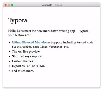 Typora Mac版-Typora for mac下载 V1.4.4