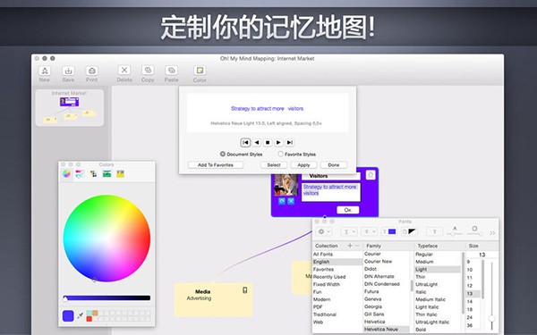 Oh!My Mind Mapping for Mac