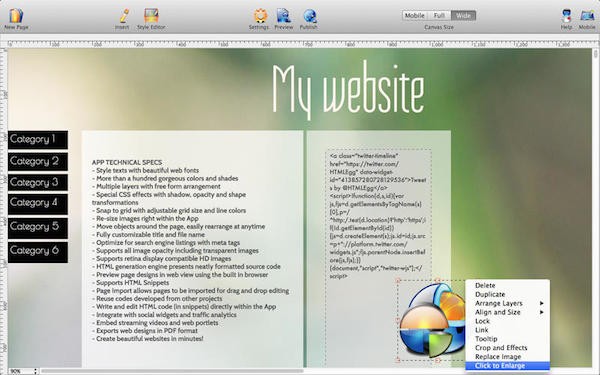 HTML Egg pro for mac