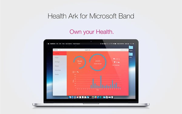 Health Ark for Microsoft Band-Health Ark Mac版下载 V1.3