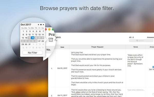 PrayerDiary Mac版