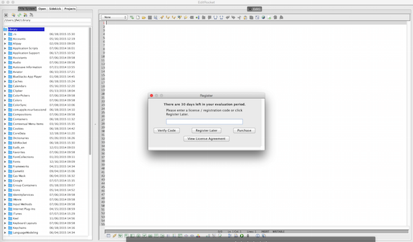 EditRocket Mac版