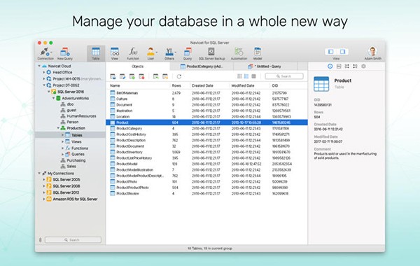 Navicat for SQL Server 12 Mac版