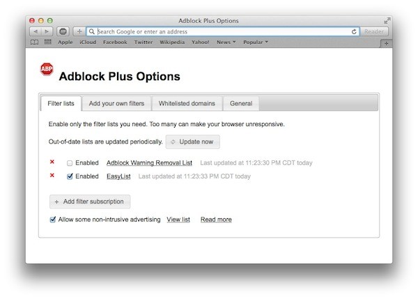 Adblock Plus mac版-Adblock Plus for mac下载 V2.8.1