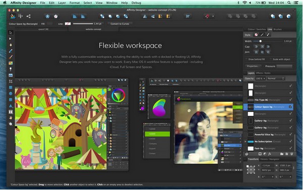 Affinity Designer Mac版