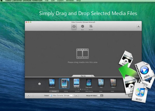 Aimersoft Video Converter Ultimate Mac版-Aimersoft Video Converter Ultimate For Mac下载 V3.1