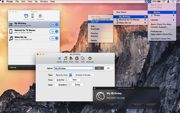 Alarm clock mac版-Alarm clock for mac下载 V12.1.1