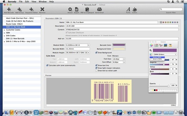 Barcody Mac版-Barcody for mac下载 V3.16