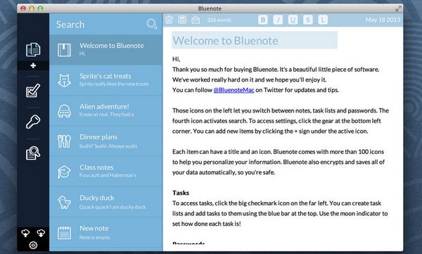 Bluenote Mac版-Bluenote for Mac下载 V1.31
