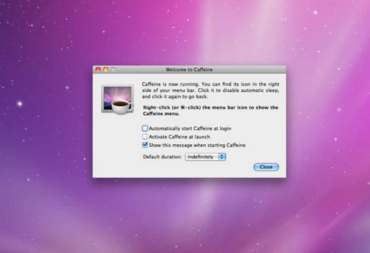 Caffeine for mac