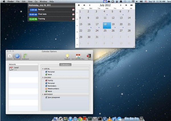 Calendar Mac版