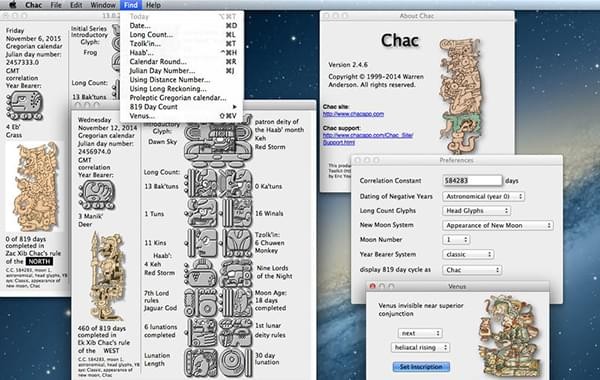 玛雅日历Mac版-Chac for mac下载 V2.7.3