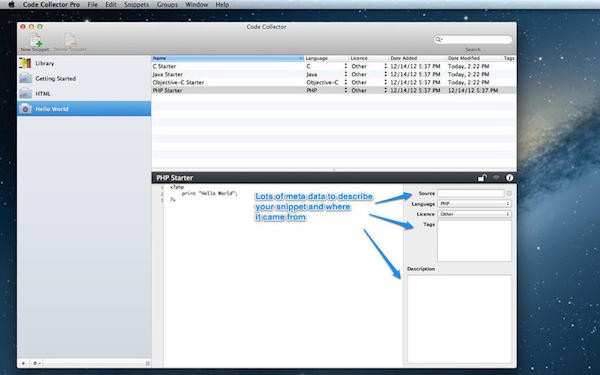 Code Collector Pro Mac版