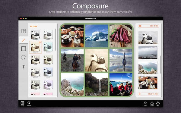 Composure for mac
