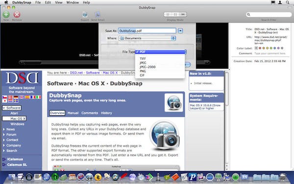 DubbySnap Mac版-DubbySnap for mac下载 V1.10