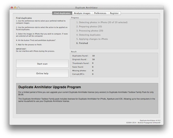 Duplicate Annihilator for mac