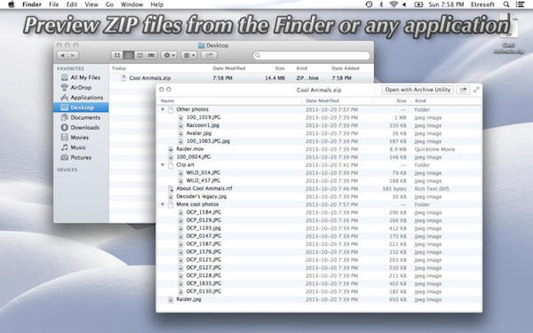 EtreZip Mac版