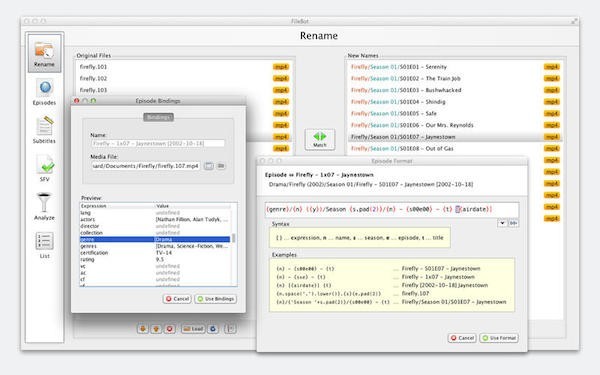 FileBot Mac版-FileBot for Mac下载 V4.9.6