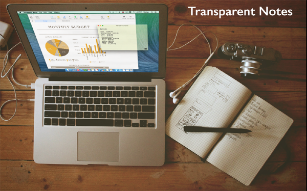 Transparent Notes for Mac-Transparent Notes Mac版下载 V1.0