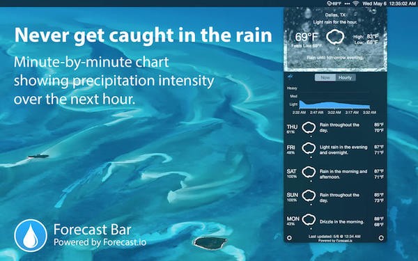 Forecast Bar for mac