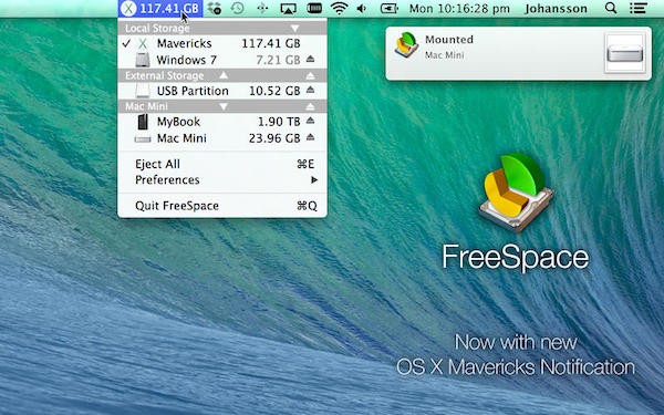 FreeSpace Mac版-FreeSpace for mac下载 V1.2.15