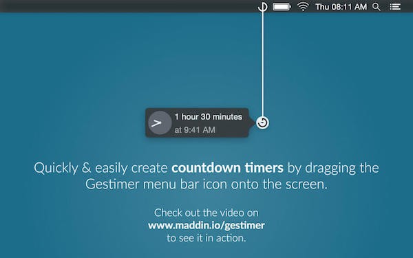 Gestimer Mac版-Gestimer for mac下载 V1.2.5