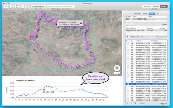 GPX Viewer Mac版-GPX Viewer for mac下载 V2.95.02