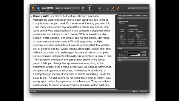 Growly Write for mac-Growly Write Mac版下载 V2.4.4