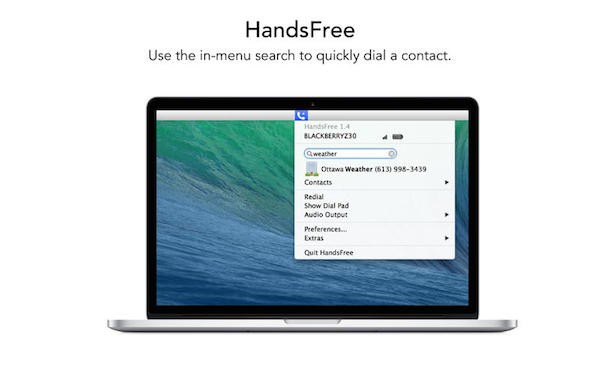 HandsFree Mac版
