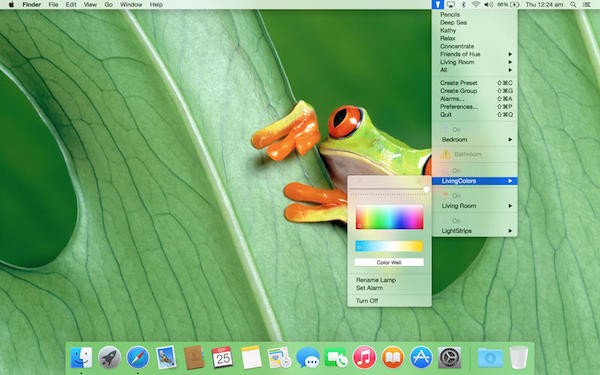 Hue Menu Mac