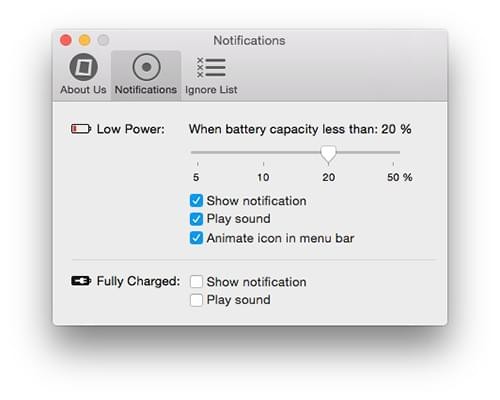 iPhone充电提醒-iBetterCharge for mac下载 V1.0.10