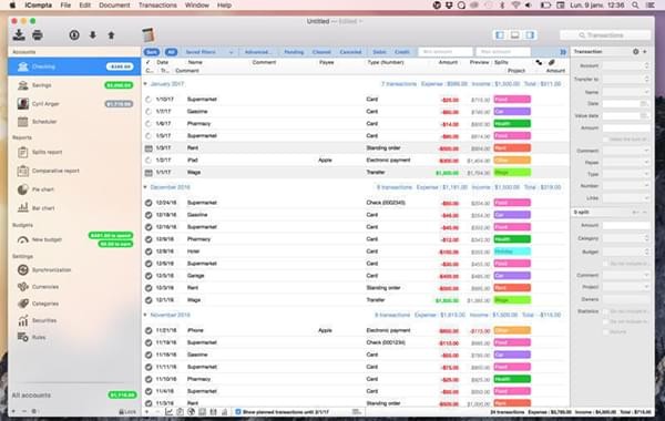 iCompta Mac版