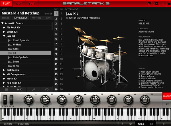 IK Multimedia SampleTank for mac-IK Multimedia SampleTank 3 mac下载 v3.6.3