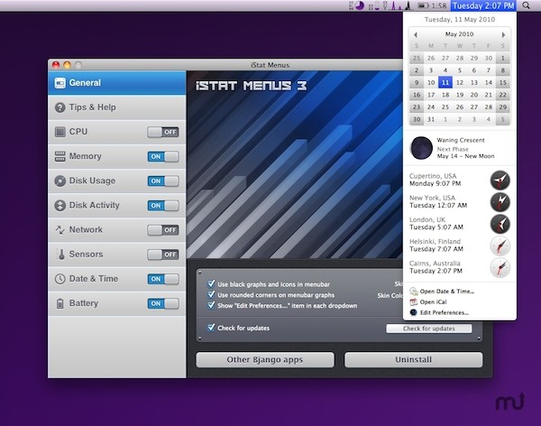 iStat Menus Family  for mac-iStat Menus Family Mac版下载 V4.22