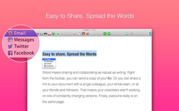 iWord for mac