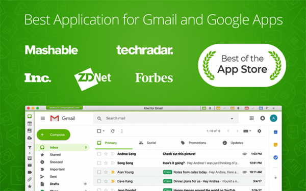 kiwi for Gmail
