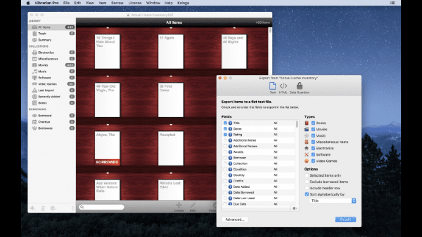 Librarian Pro for mac