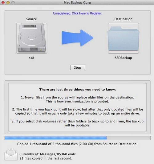 Mac Backup Guru for mac