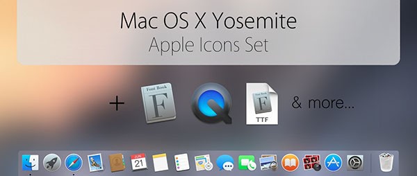 OS X 10.10Yosemite官方图标