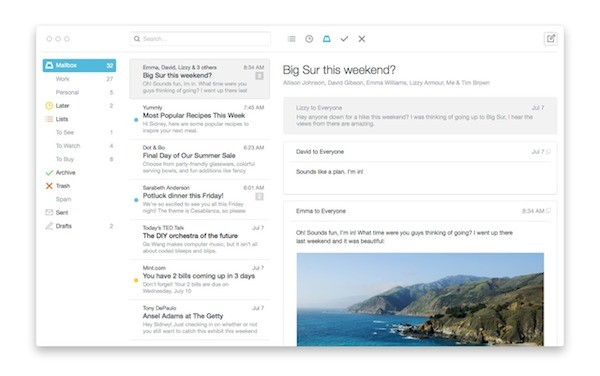 Mailbox Mac版-Mailbox for mac下载 V0.7.7